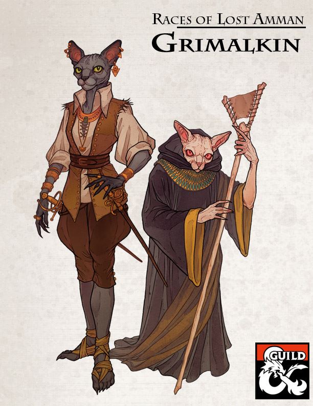 Races of Lost Amman : Grimalkin